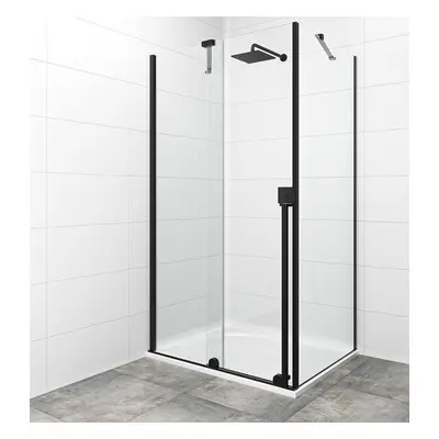 Sprchový kout obdélník 120x80 cm SAT Walk-In Xmotion SATBWIXM120STE80C