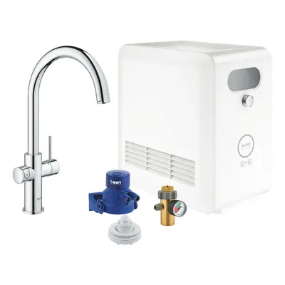 Dřezová baterie Grohe Blue Professional s výpustí chrom 31323002