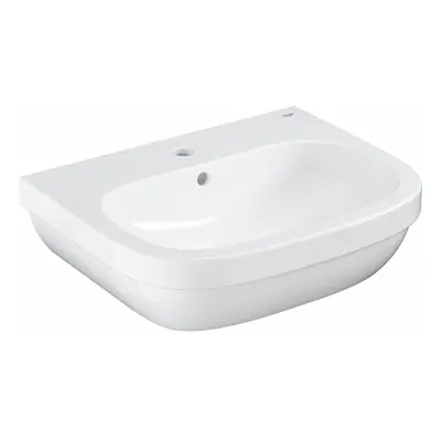 Umyvadlo Grohe Euro Ceramic 60x48 cm alpská bílá otvor pro baterii uprostřed 39335000