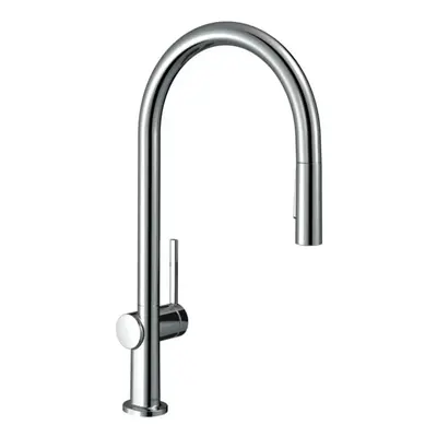 Dřezová baterie Hansgrohe Talis M54 s vytahovací sprškou chrom 72842000