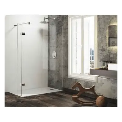 Sprchová zástěna walk-in 80 cm Hüppe Solva pure ST3701.092.322