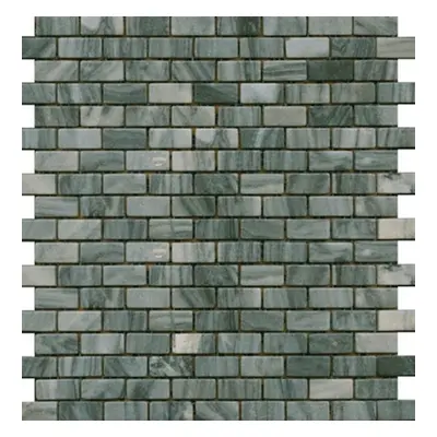 Kamenná mozaika Premium Mosaic Stone šedá 29x30 cm mat STMOS1530GYW