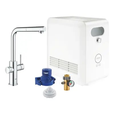 Dřezová baterie Grohe Blue Professional s vytahovací sprškou chrom 31326002