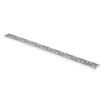 Rošt Tece Drainline 115 cm leštěná nerez basic 601210