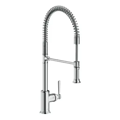 Dřezová baterie Hansgrohe Axor Montreux s vytahovací sprškou vzhled nerezu 16582800