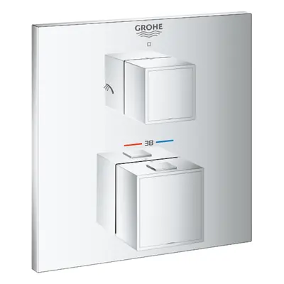 Termostat Grohe Grohtherm Cube bez podomítkového tělesa chrom 24154000