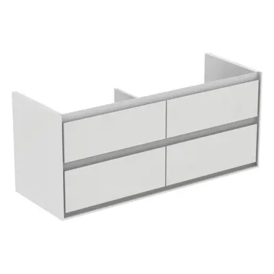 Koupelnová skříňka pod umyvadlo Ideal Standard Connect Air 120x44x51,7 cm hnědá mat/bílá mat E08