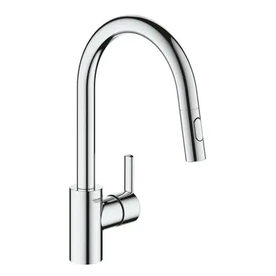 Dřezová baterie Grohe Feel s vytahovací sprškou, 2 proudy chrom 31486001