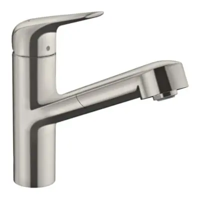 Dřezová baterie Hansgrohe Focus M42 s vytahovací sprškou nerez 71814800