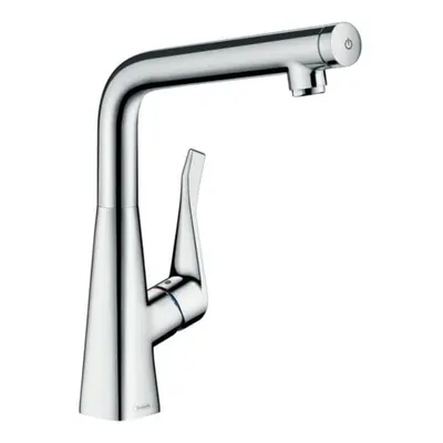 Dřezová baterie Hansgrohe Metris s otočným ramínkem chrom 14785000