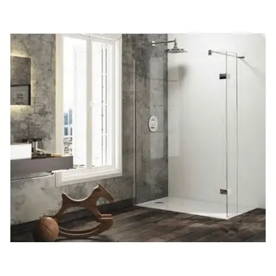 Sprchová zástěna walk-in 140 cm Hüppe Solva pure ST3606.092.322