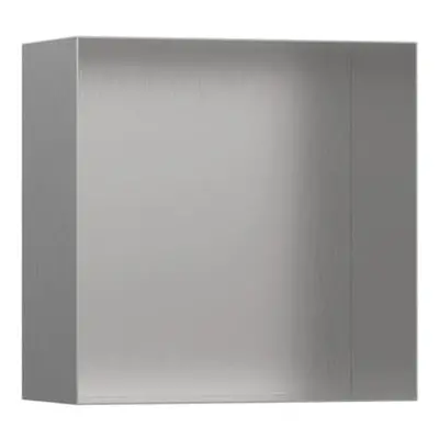 Polička Hansgrohe XtraStoris Minimalistic bez orámování nerez 56079800