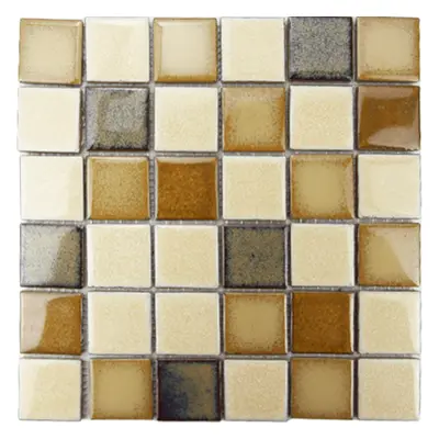 Keramická mozaika Premium Mosaic béžová 30x30 cm lesk MOS48MIX2