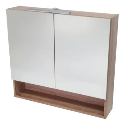 Zrcadlová skříňka Naturel Vario Dekor 75x68,6 cm lamino dub bardolino VARIOG75DB