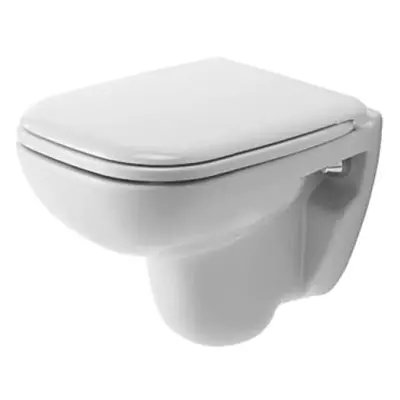 Duravit D-Code závěsné WC Compact, s HygieneGlaze, alpská bílá 22110920002