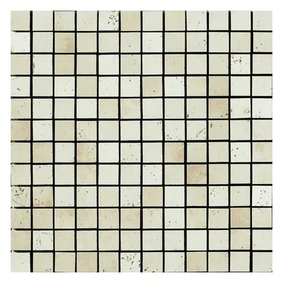 Mozaika Cir Miami white rope 30x30 cm mat 1064128