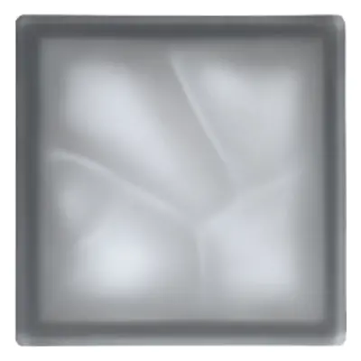 Luxfera Glassblocks grey 19x19x8 cm mat 1908WGREY2S