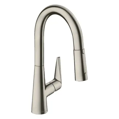 Dřezová baterie Hansgrohe Talis M51 s vytahovací sprškou, 2 proudy vzhled nerezu 72815800