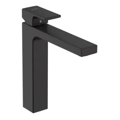 Hansgrohe Vernis Shape vysoká umyvadlová baterie bez výpusti černý mat 71 591 670