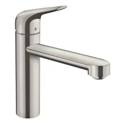 Dřezová baterie Hansgrohe Focus s otočným ramínkem vzhled nerezu 71806800