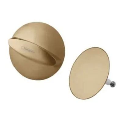 Vrchní sada k vaně Hansgrohe Flexaplus kartáčovaný bronz 58185140