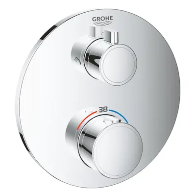 Grohe Grohtherm termostat bez podomítkového tělesa chrom 24076000 G24076000