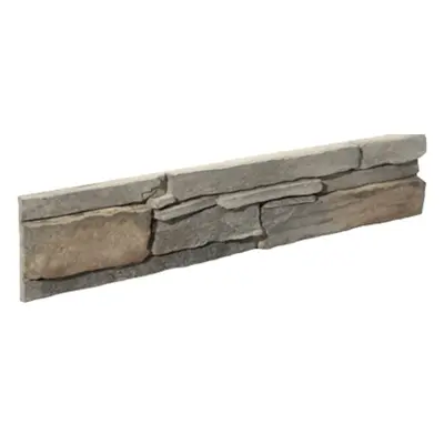 Obklad Stones Bedrock grey 11,7x55 cm reliéfní BEDROCKGR