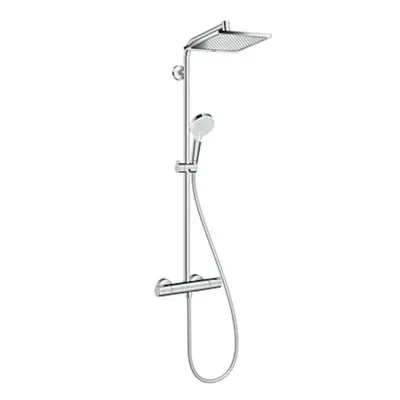 Sprchový systém Hansgrohe Crometta E na stěnu s termostatickou baterií chrom 27271000