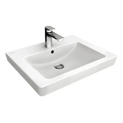 Villeroy & Boch Subway 2.0 umyvadlo 55x44 cm otvor pro baterii uprostřed 71 135 501