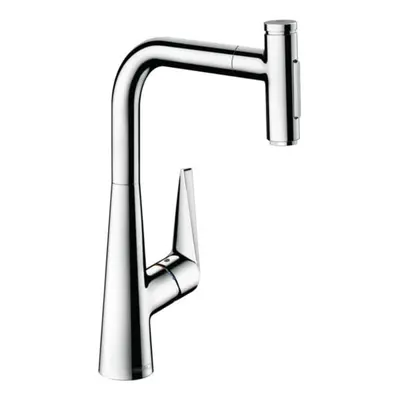 Dřezová baterie Hansgrohe Talis s vytahovací sprškou, 2 proudy chrom 73867000