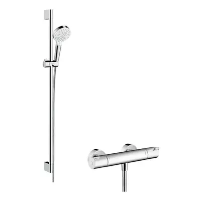 Sprchová baterie Hansgrohe Crometta se sprchovým setem 150 mm bílá/chrom 27813400