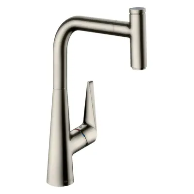 Hansgrohe Talis Select M51 dřezová baterie s vytahovací sprškou vzhled nerezu 72 821 800