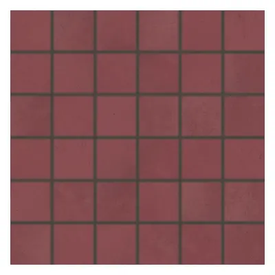 Mozaika Rako Blend bordo 30x30 cm mat WDM06810.1