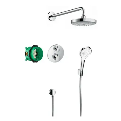 Sprchový systém Hansgrohe Ecostat včetně podomítkového tělesa chrom 27295000