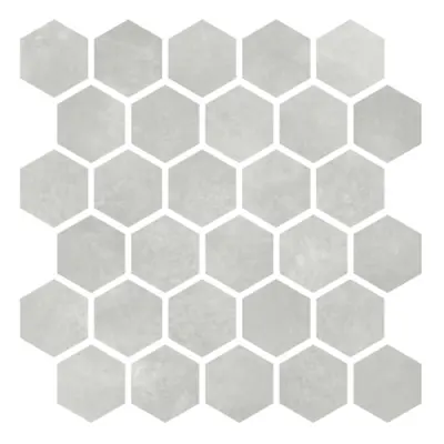 Mozaika Cir Materia Prima grey vetiver hexagon 27x27 cm lesk 1069911