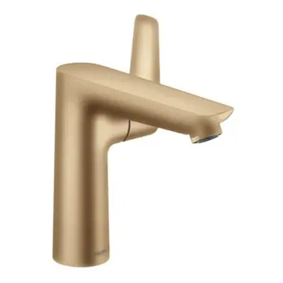 Umyvadlová baterie Hansgrohe Talis E s výpustí kartáčovaný bronz 71754140