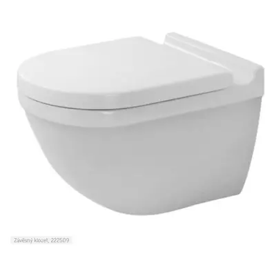 Duravit Starck 3 wc závěsné zadní odpad 2 225 092 000