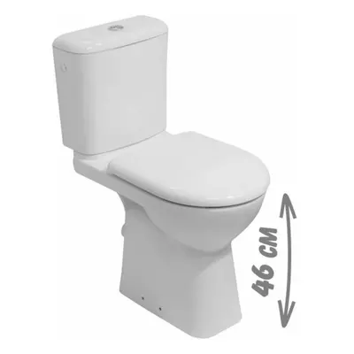 Wc kombi, pouze mísa Jika Deep zadní odpad H8236180000001