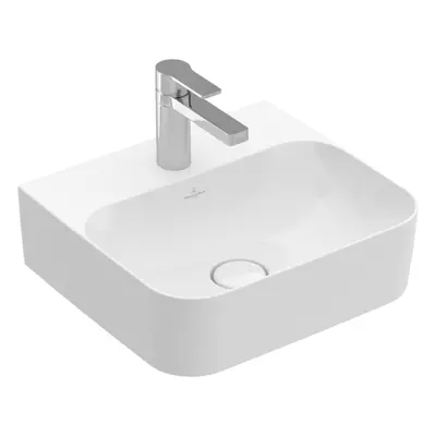 Villeroy & Boch Finion umývátko 43x39,1otvor, skrytý přepad,R1 43644CR1