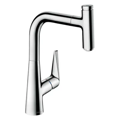 Dřezová baterie Hansgrohe Talis Select M51 s vytahovací sprškou chrom 72822000