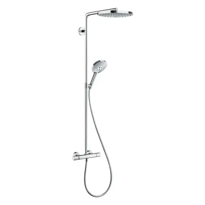 Sprchový systém Hansgrohe Raindance Select S na stěnu s termostatickou baterií chrom 27129000