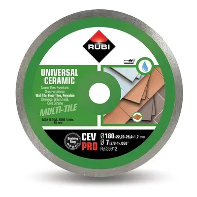 Diamantový Kotouč kontinualni 180 mm Rubi CEV Pro R25912