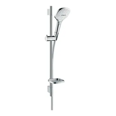 Sprchový set Hansgrohe Raindance Select E na stěnu s mýdlenkou bílá/chrom 26620400