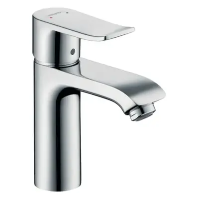 Umyvadlová baterie Hansgrohe Metris pro beztlakové ohřívače, s clic-clacem, chrom 31074000