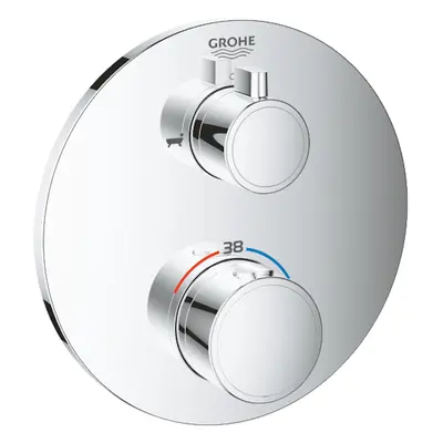 Grohe Grohtherm termostat bez podomítkového tělesa chrom 24077000 G24077000