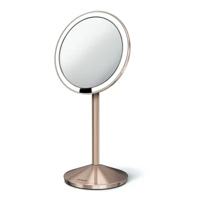 Kosmetické zrcátko Simplehuman Mini rose gold nerez ocel SHST3010