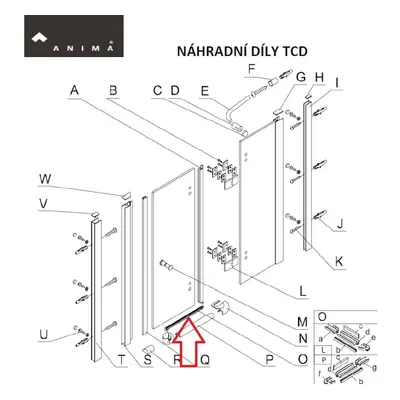 Náhradní díl Siko Comfort NDTCD280TOB