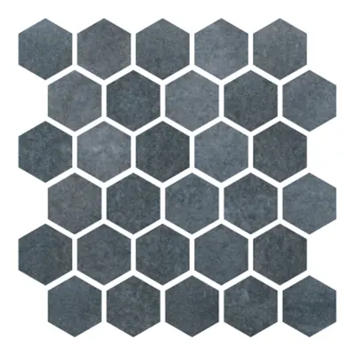 Mozaika Cir Materia Prima navy sea hexagon 27x27 cm lesk 1069915