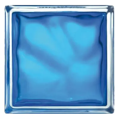 Luxfera Glassblocks blue 19x19x8 cm lesk 1908WBB