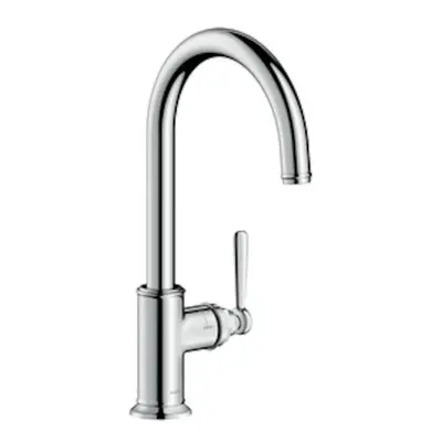 Dřezová baterie Hansgrohe Axor Montreux s otočným raménkem vzhled nerezu 16580800